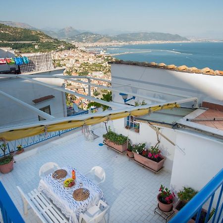 Amalfi Coast Sea View Villa Vietri Bagian luar foto