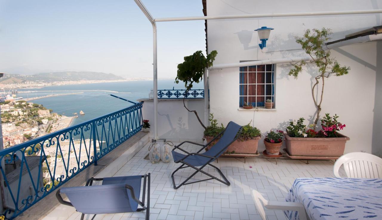 Amalfi Coast Sea View Villa Vietri Bagian luar foto