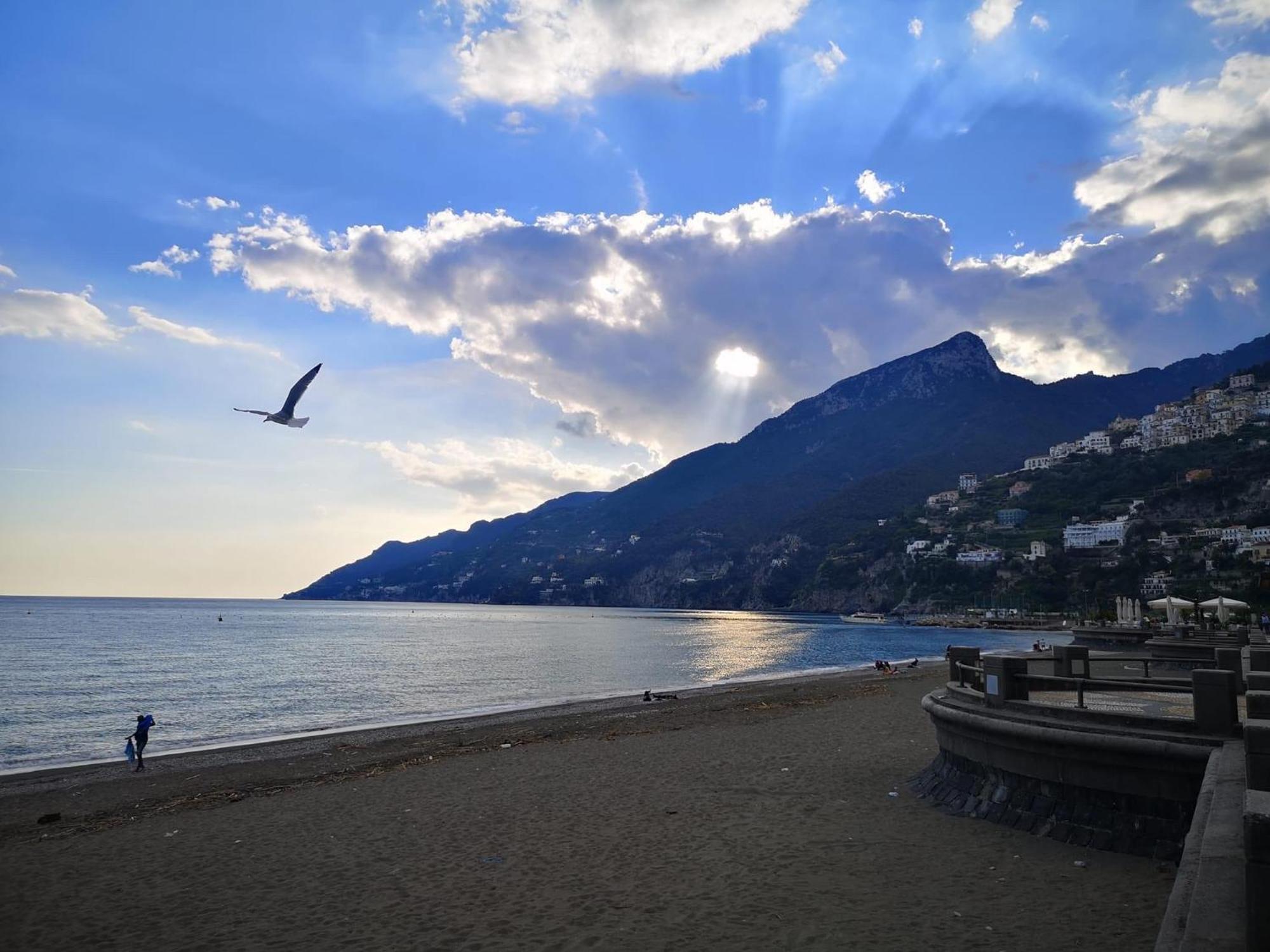 Amalfi Coast Sea View Villa Vietri Bagian luar foto